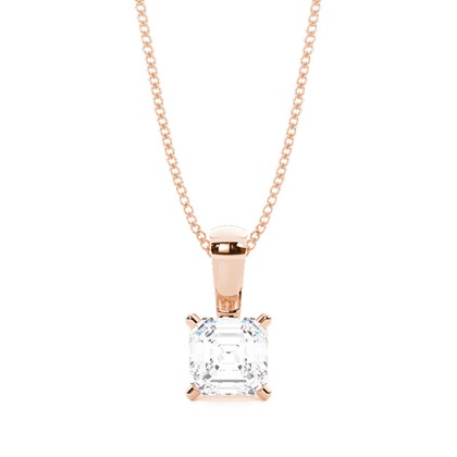 Rose Gold Diamond Pendants & Necklaces