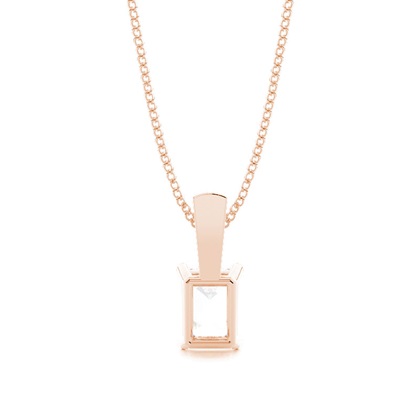 Diamant Anhänger in einer Krappenfassung