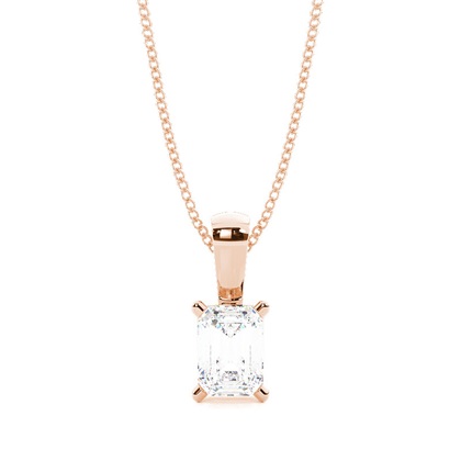 Rose Gold Diamond Pendants & Necklaces