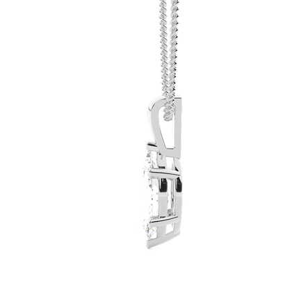 Diamant Anhänger in einer Krappenfassung