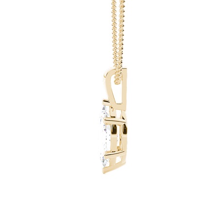 Diamant Anhänger in einer Krappenfassung