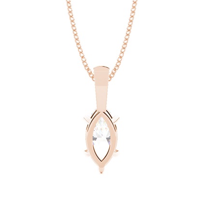 Diamant Anhänger in einer Krappenfassung