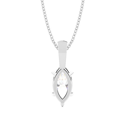 Diamant Anhänger in einer Krappenfassung