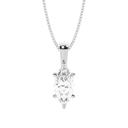 Marquise Diamond Necklaces and Diamond Pendants