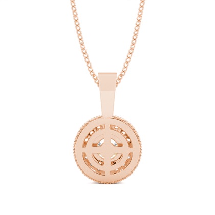 Multi Diamant Anhänger in einer Krappenfassung