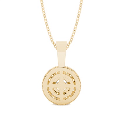 Multi Diamant Anhänger in einer Krappenfassung