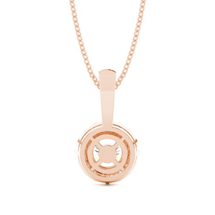 Multi Diamant Anhänger in einer Krappenfassung