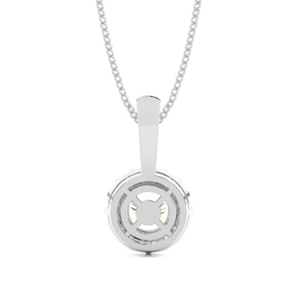 Multi Diamant Anhänger in einer Krappenfassung