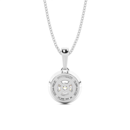 Multi Diamant Anhänger in einer Krappenfassung