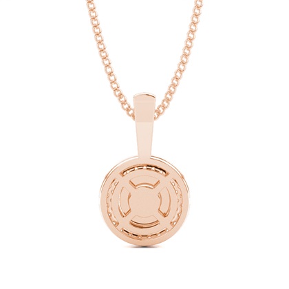 Multi Diamant Anhänger in einer Krappenfassung