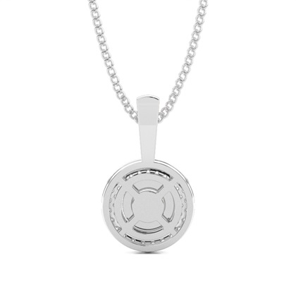 Multi Diamant Anhänger in einer Krappenfassung