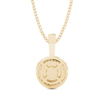 Multi Diamant Anhänger in einer Krappenfassung