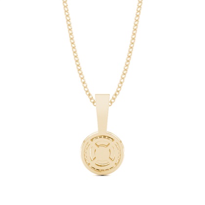 Multi Diamant Anhänger in einer Krappenfassung