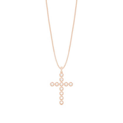 Diamant Anhänger in einer Zargenfassung