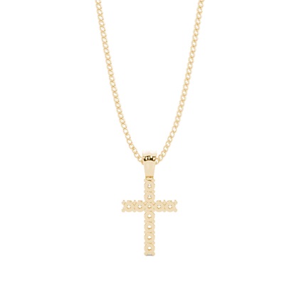 Kreuz Anhänger in einer Krappenfassung