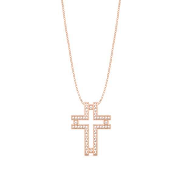 Pave Setting Cross Pendant