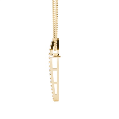 Yellow Gold Pendant Necklaces