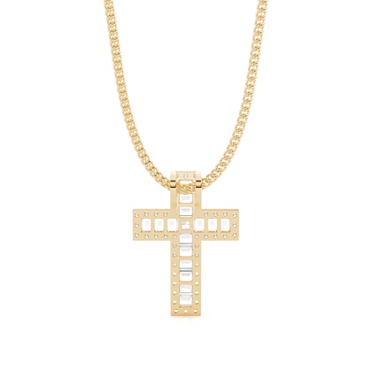 Princesse Or Jaune Pendentif Diamant
