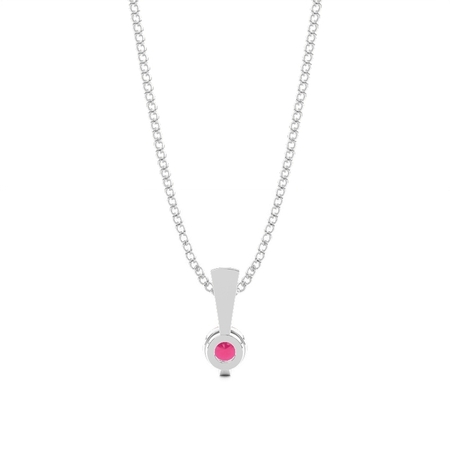 Bar Setting Classic Ruby Anhänger