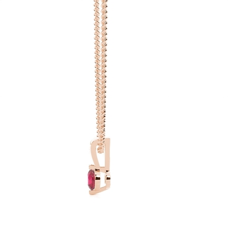 Bar Setting Classic Ruby Anhänger