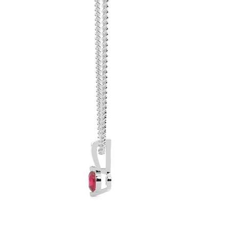 Bar Setting Classic Ruby Anhänger