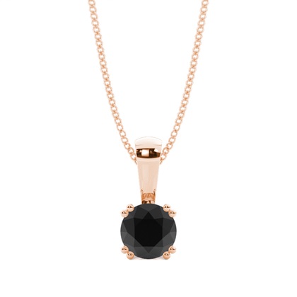Rose Gold Diamond Pendants & Necklaces