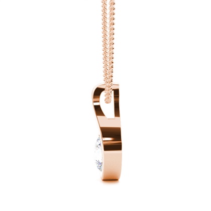 Rose Gold Pendant Necklaces