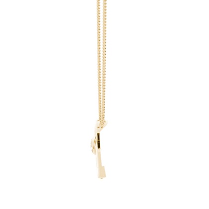 Gelbgold Diamant Anhänger & Halsketten