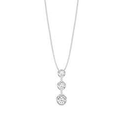 Full Bezel Setting Journey Pendant
