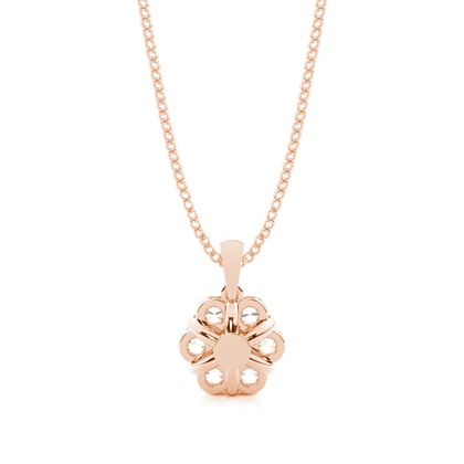 Rose Gold Cluster Pendants