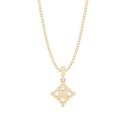 Mehrfachdiamant Anhänger in einer Krappenfassung