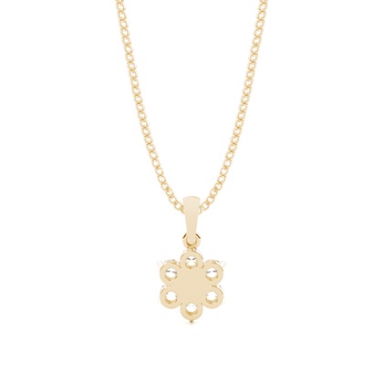 Mehrfachdiamant Schwarze Diamant Anhänger in einer Krappenfassung