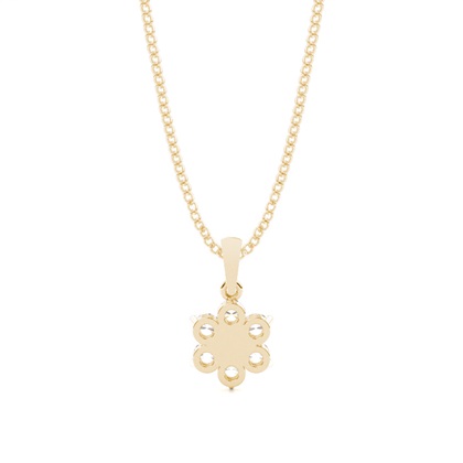 Mehrfachdiamant Anhänger in einer Krappenfassung