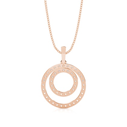 Rose Gold Pendant Necklaces