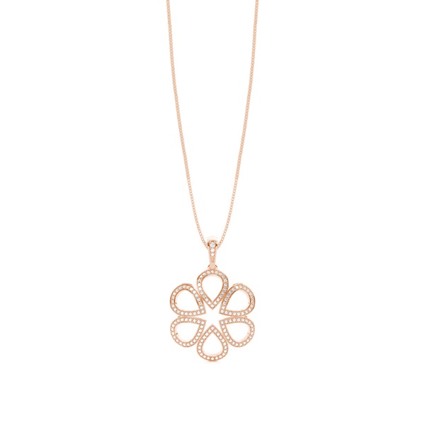 Prong Setting Round Diamond Designer Pendant