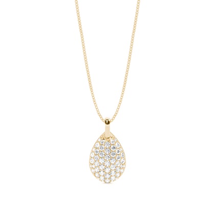 Pave Setting Round Diamond Designer Pendant