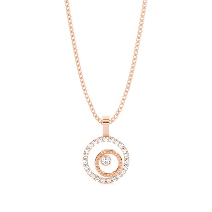 Rose Gold Everyday Diamond Pendants