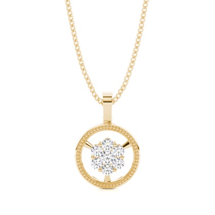 Yellow Gold Everyday Diamond Pendants