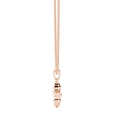 Rose Gold Pendant Necklaces