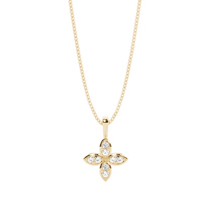 Yellow Gold Delicate Pendants