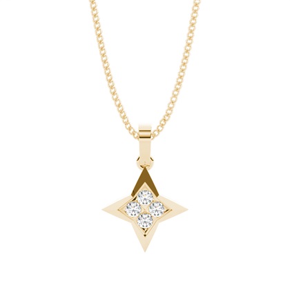 Yellow Gold Diamond Jewellery Gifts Under £300