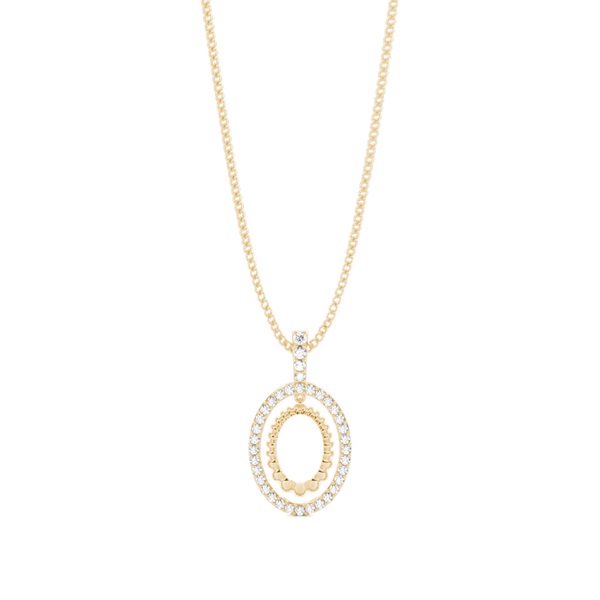 0.15ct. Prong Setting Round Diamond Delicate Pendant