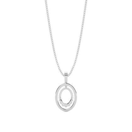 0.15ct. Prong Setting Round Diamond Delicate Pendant