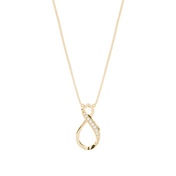 Pave Setting Round Diamond Designer Pendant