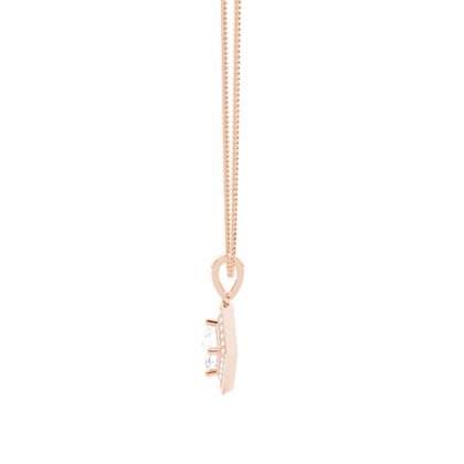 Rose Gold Pendant Necklaces