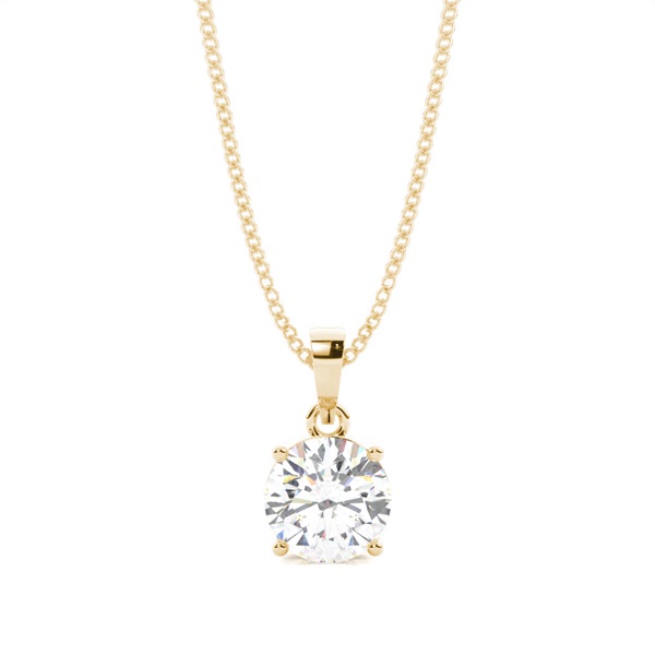 4 Prong Setting Solitaire Pendant
