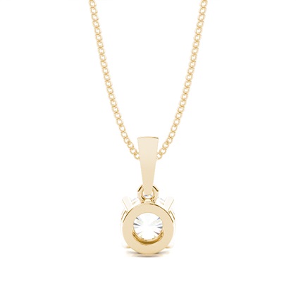 Diamant Anhänger in einer Krappenfassung