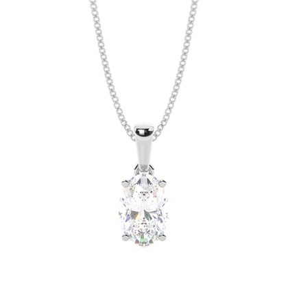 4 Prong Setting Solitaire Pendant