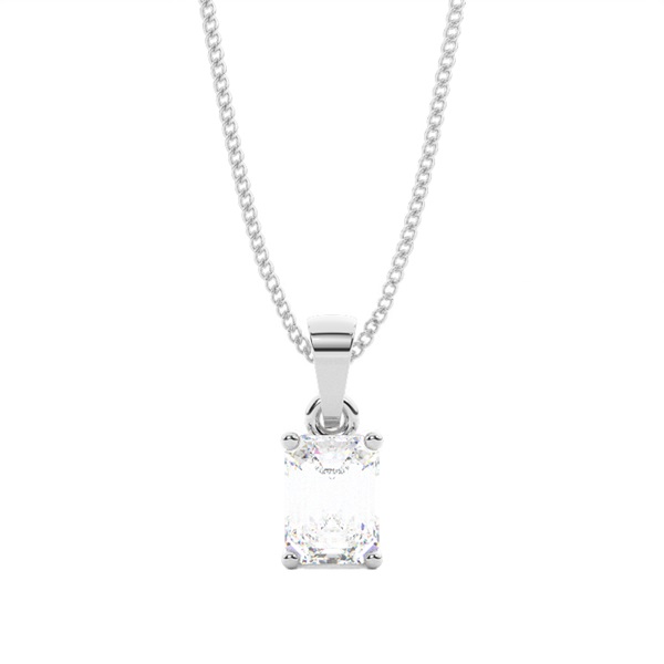 4 Prong Setting Solitaire Pendant