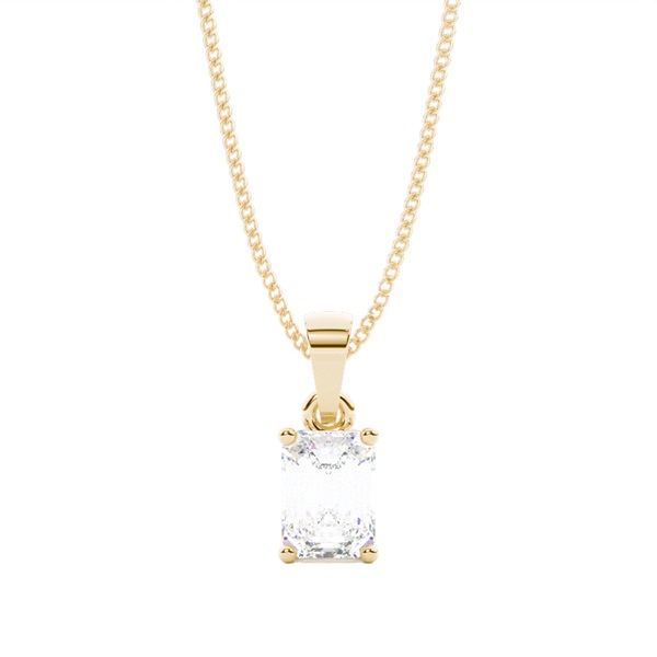 4 Prong Setting Solitaire Pendant